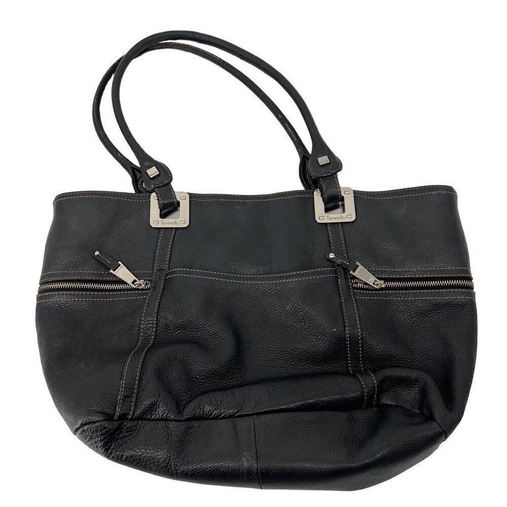 Tignanello‎ Black Large Handbag